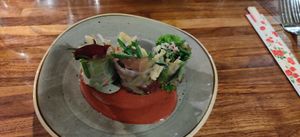 Fresh rolls at Harvest Beat in Seattle