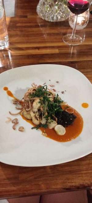 Cauliflower steak at Harvest Beat in Seattle