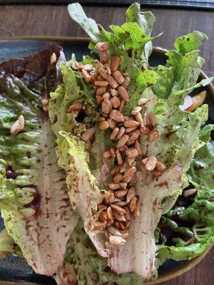 Gem lettuce salad  at Harvest Beat in Seattle