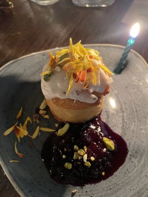 Olive oil cake  at Harvest Beat in Seattle