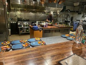 View of the Kitchen  at Harvest Beat in Seattle