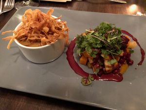 Winter 2019 - First two courses at Harvest Beat in Seattle