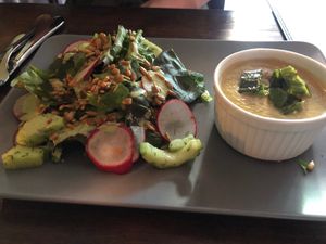 Summer 2021 - First two courses at Harvest Beat in Seattle