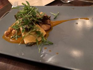 Winter 2019 - Fourth course at Harvest Beat in Seattle