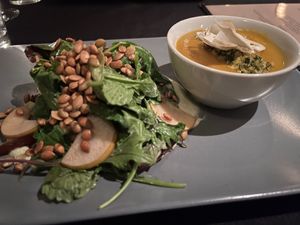 Fall 2022 - First two courses at Harvest Beat in Seattle