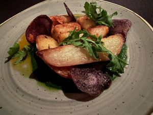 Fall 2022 - Third course at Harvest Beat in Seattle