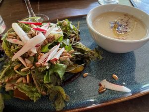 Summer 2023 - First two courses at Harvest Beat in Seattle