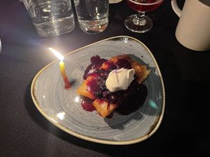 5th course (dessert)  at Harvest Beat in Seattle