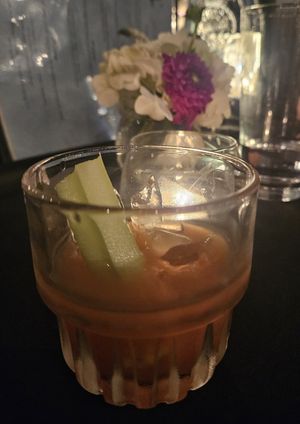 Virgin bloody mary at Harvest Beat in Seattle