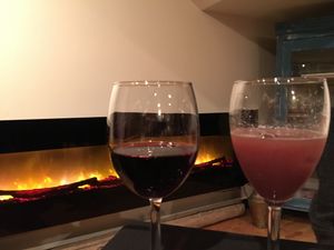 They have alcoholic and non-alcoholic drink parings with the meal at Harvest Beat in Seattle