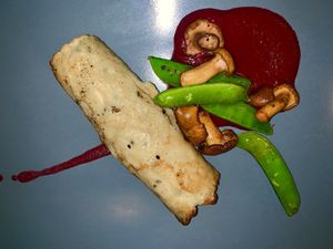 Fourth course  at Harvest Beat in Seattle