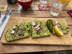   at Le Pain Quotidien - Les Halles in Paris
