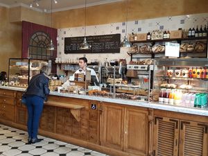 Entrance area at Le Pain Quotidien - Les Halles in Paris