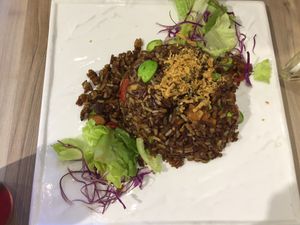 Baked Sambal Petai Fried Rice at Saute in Central Singapore