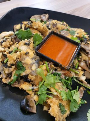 Eggless Orh Luak at Saute in Central Singapore