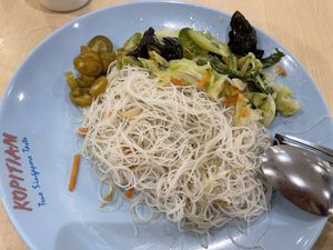Bee hoon with cabbage   at Singapore General Hospital - Vegetarian Stall in Central Singapore