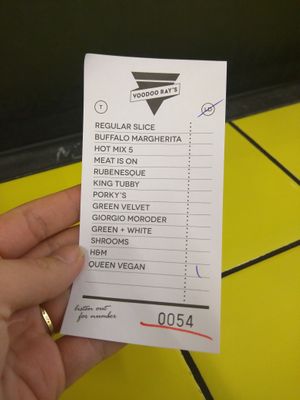 Order at Voodoo Rays - Boxpark in East London