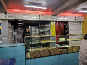 Counter at Voodoo Rays - Boxpark in East London