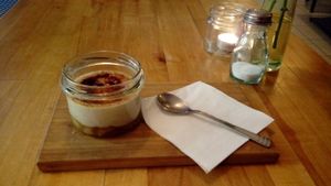 Crème brûlée at Porcja in Lodz