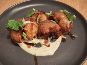 Patate croccanti con cipollotto at Interno TRE in Reggio Emilia