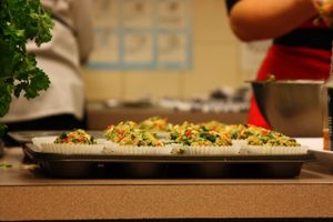 Corn bread stuffing at Chef Lauren Marshall in Halifax