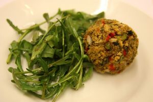 Corn bread stuffing at Chef Lauren Marshall in Halifax