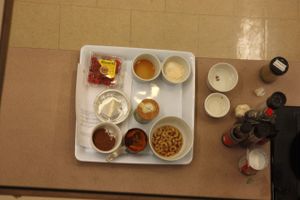 Cheesecake ingredients at Chef Lauren Marshall in Halifax