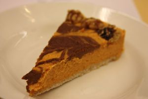 Pumpkin pie at Chef Lauren Marshall in Halifax