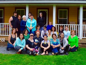 Spring 2016 retreat group at Chef Lauren Marshall in Halifax