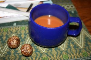 Power balls and chai tea at Chef Lauren Marshall in Halifax