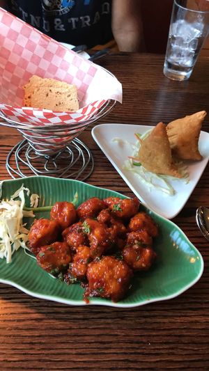 Samosa & Cauliflower App  at Pinch of Spice in Kennesaw