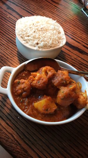 Aloo Gobi at Pinch of Spice in Kennesaw