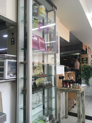 Interior at Veggie Life in Medellin