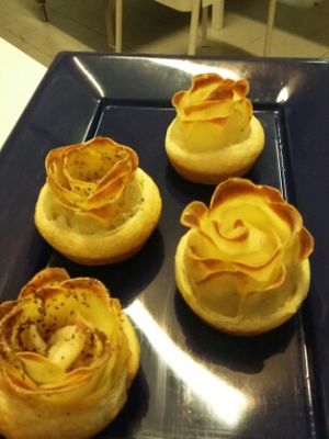 il fior di patate at Il Grifone Vegan in Meda