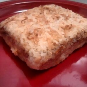 vegan raspberry square  at Odell's Gluten Free Bakery in Halifax