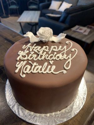 Chocolate Overload Cake. Best selling cake we have at Odell's Gluten Free Bakery in Halifax