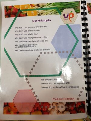 Food philosophy at Up-Kittariki Threpsi in Athens