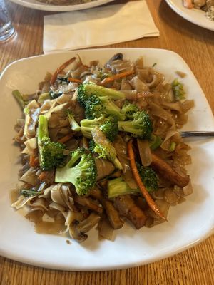 Pad See Ewe with tofu  at Thai-D in Marion