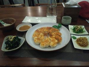 main course at Hsia An Chu Vegetarian in Taitung