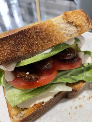 Delicious sandwich  #Veganuary at La Studio in Hanoi