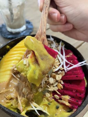 Mango bowl  at La Studio in Hanoi