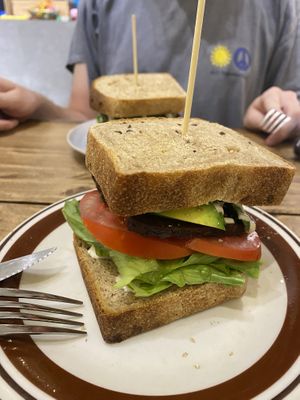 Tempeh wholewheatt  at La Studio in Hanoi
