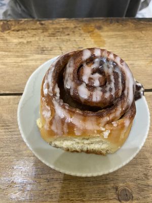 Cinnamon roll  at La Studio in Hanoi