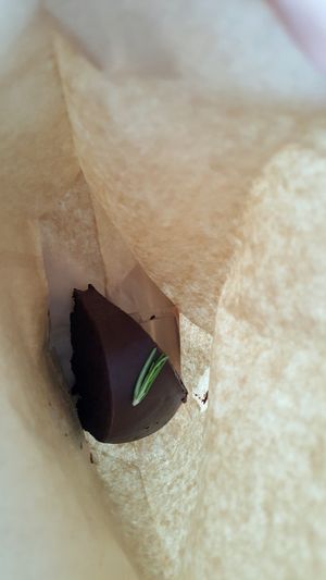 chocolate cake at La Studio in Hanoi