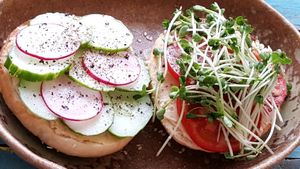 Bagel at La Studio in Hanoi