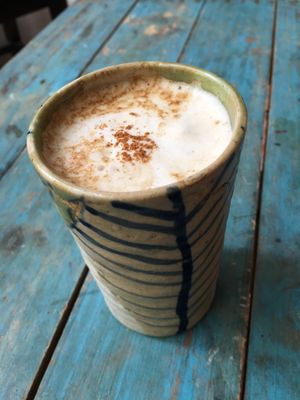 Latte at La Studio in Hanoi