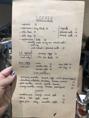 Menus prices have gone up slightly since last menu photos where taken  at La Studio in Hanoi