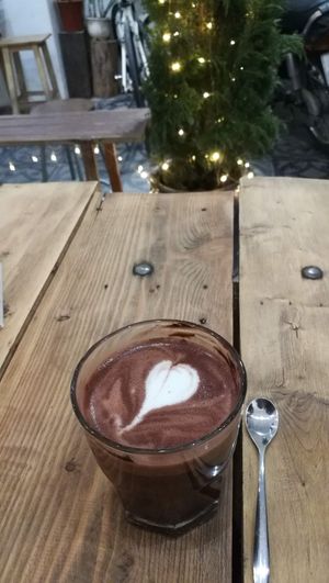 Hot chocolate at La Studio in Hanoi