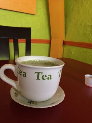 Green Matcha Tea at Eat the Tea in Fort Lauderdale