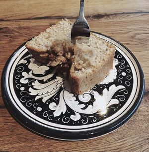 Apple cake at Black Apron - Codos Coffee in Hildesheim